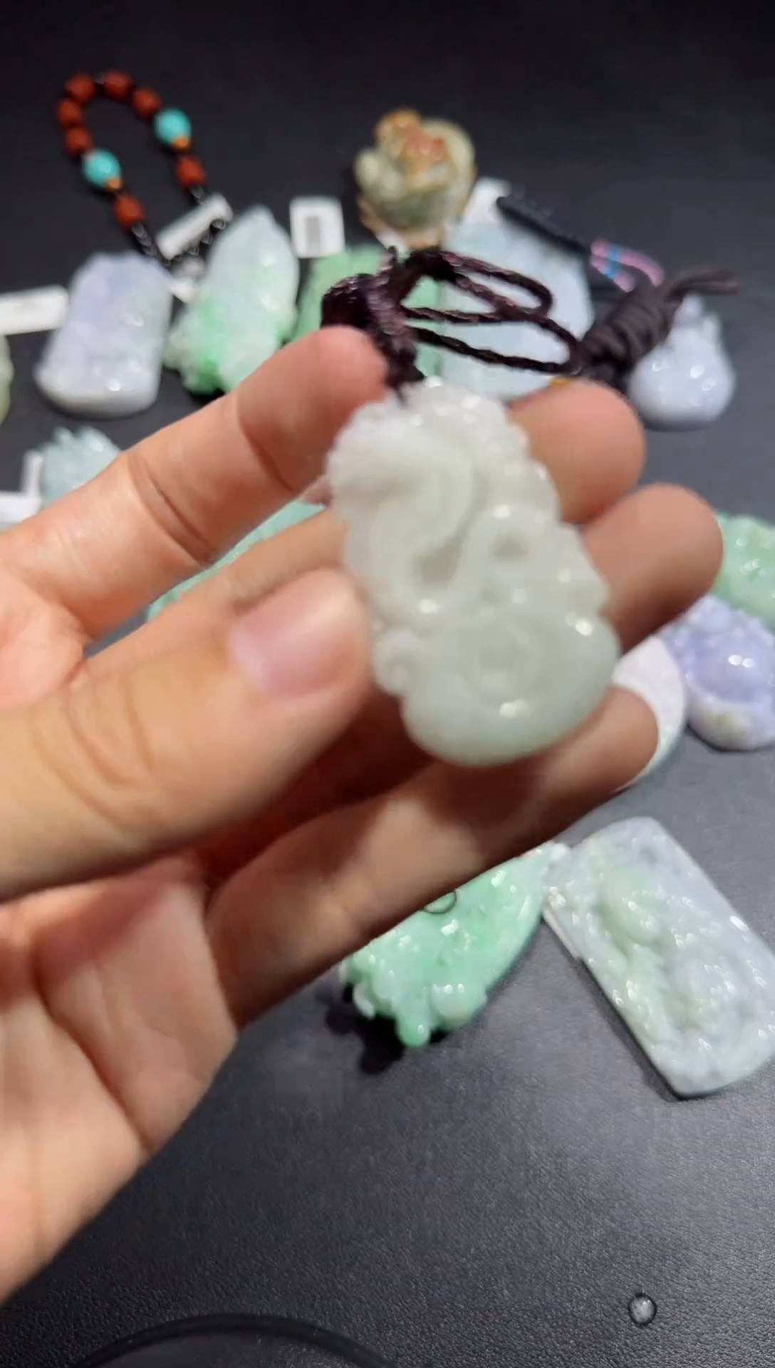 【闪购商品】翡翠颈饰未镶嵌00002505