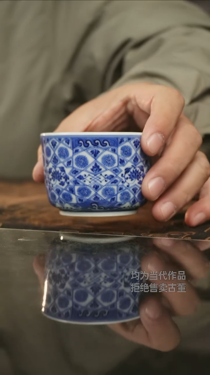 杯子瓷景德镇高端陶瓷茶器