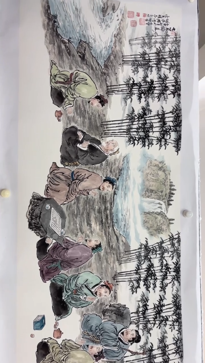 国画师立照老师国画作品