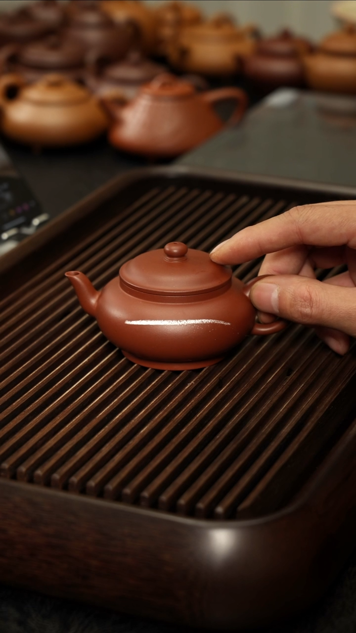 茶壶紫砂允卿宫灯盖子松的