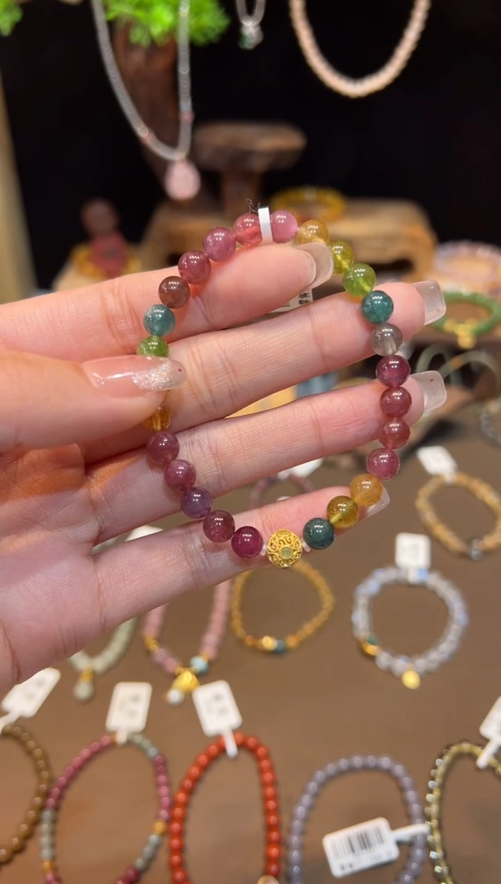 【闪购商品】碧玺手链未镶嵌手饰@@F2874