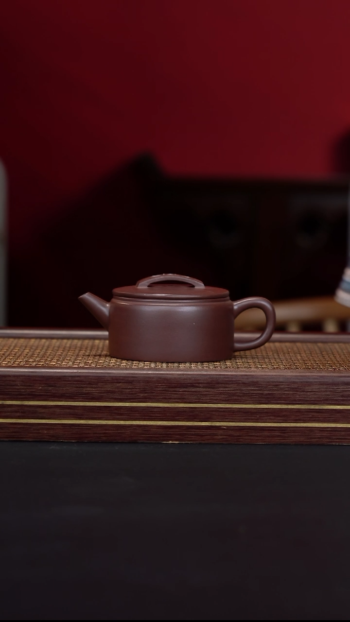 茶壶紫砂lcc 紫泥 汉瓦