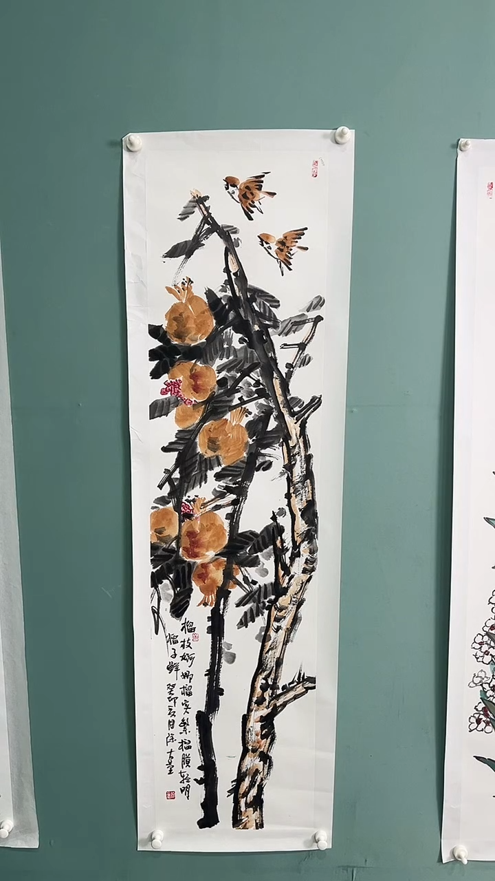 国画陈天鸿国画546456