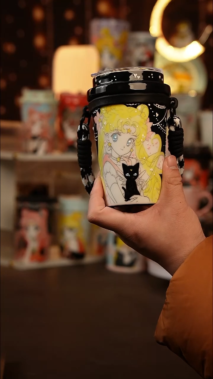 路*法(玉泥）景德镇手工手绘文创陶瓷杯