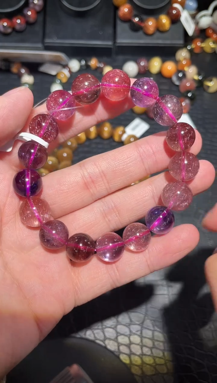 【闪购商品】水晶手链未镶嵌单圈超七A12（多样性发其一）