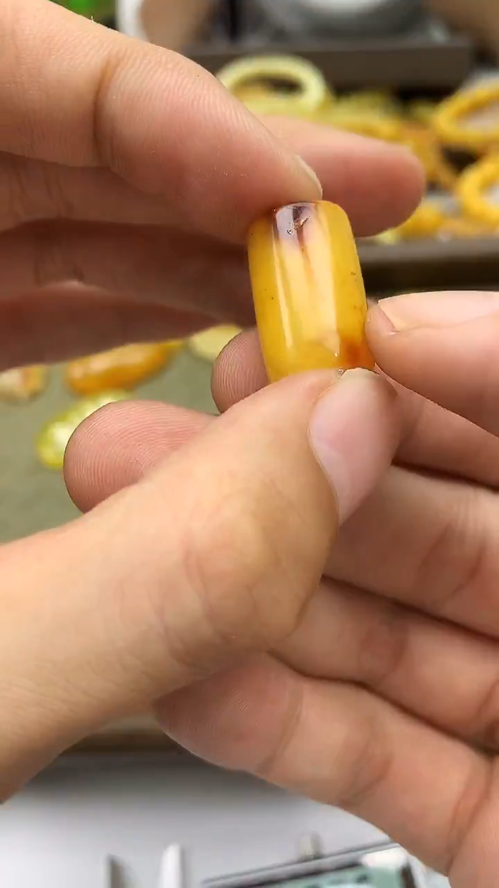 裸石蜜蜡未镶嵌单珠