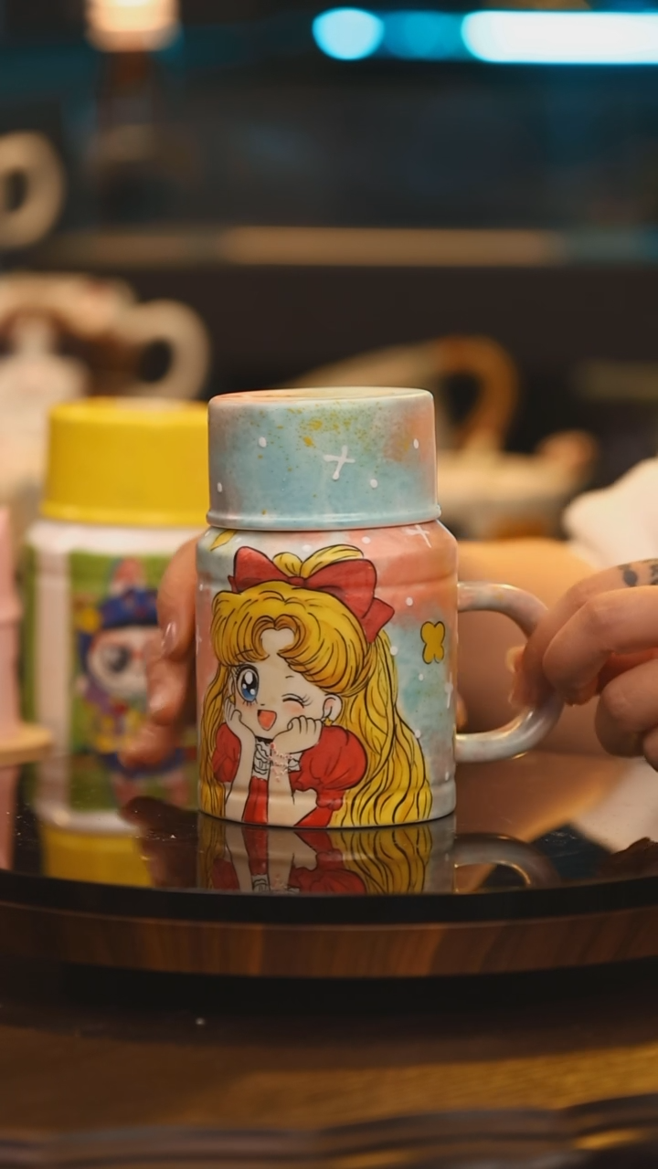 【闪购商品】摆件景德镇高温釉下彩手绘