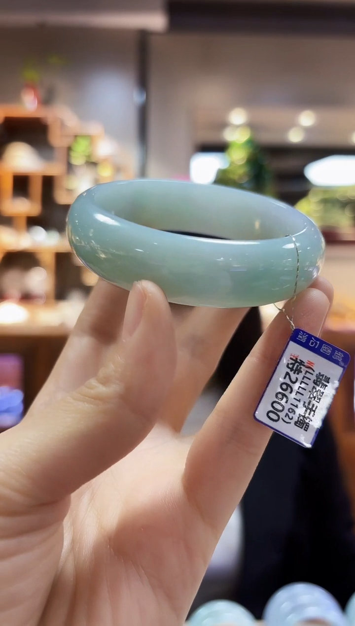 【闪购商品】翡翠颈饰未镶嵌手镯57