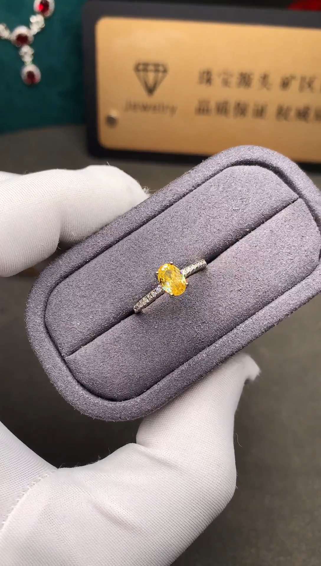 戒指蓝宝石银S925镶嵌.....