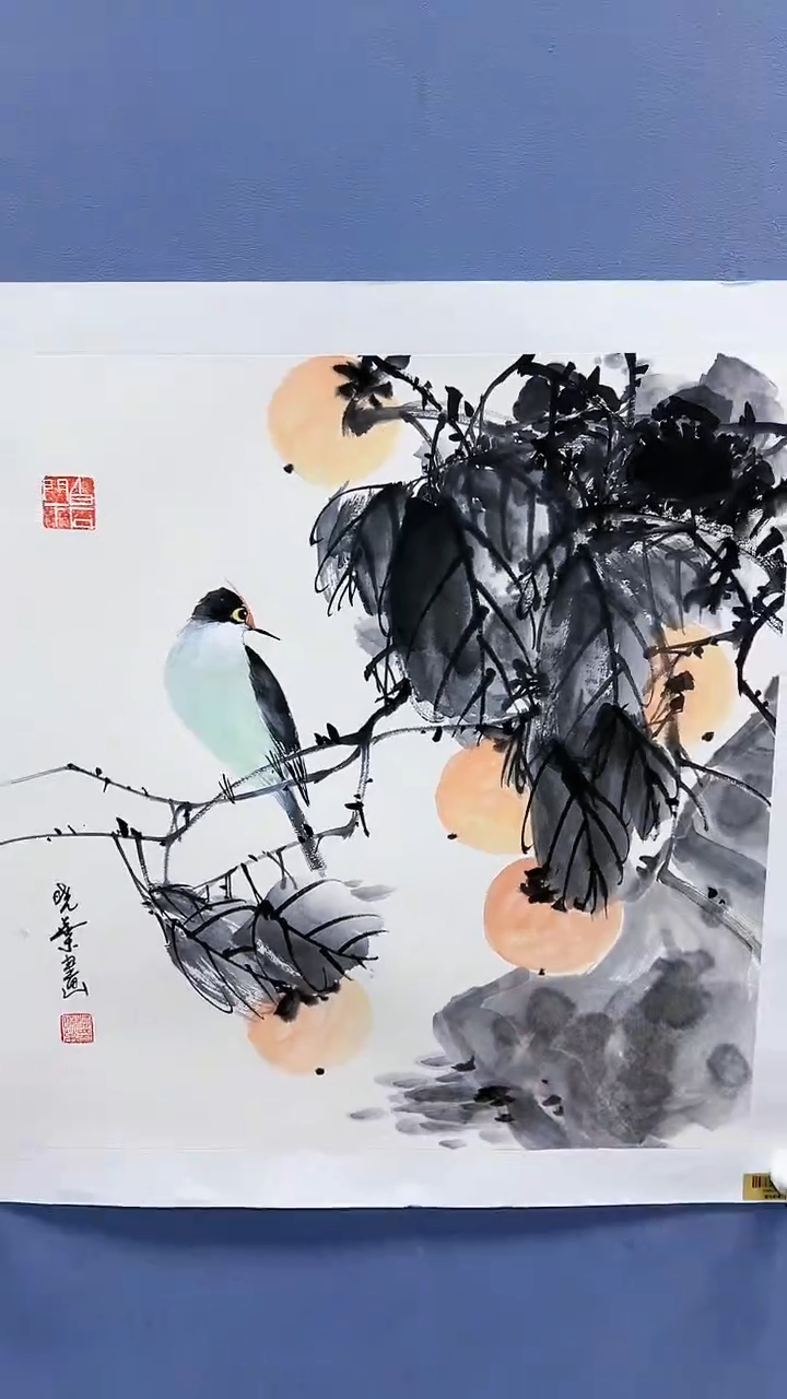 【闪购商品】绘画柳晓叶绘画2.2平尺花鸟