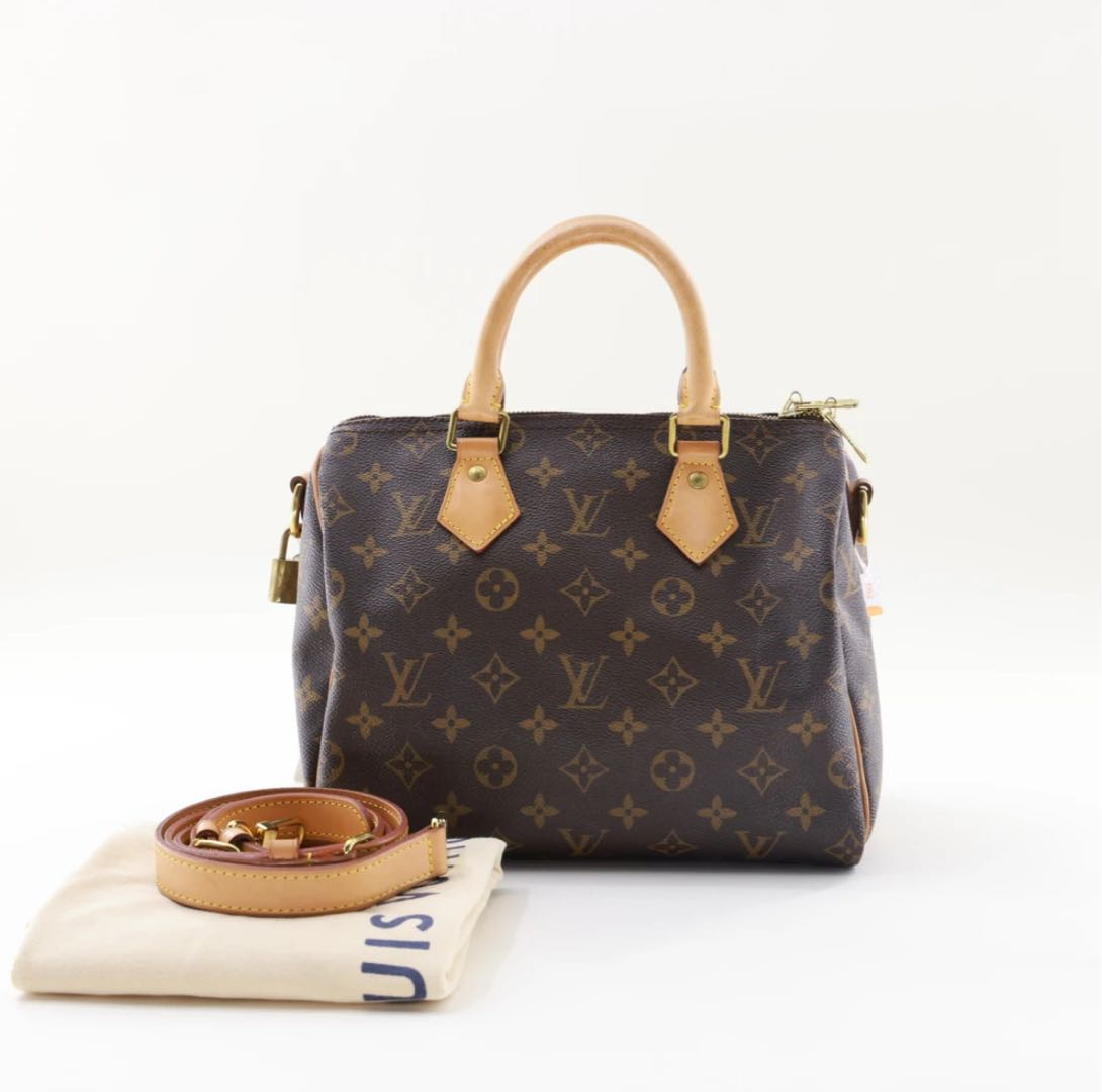 99新 LouisVuitton/路易威登 Lv speedy25/30（肩带款）