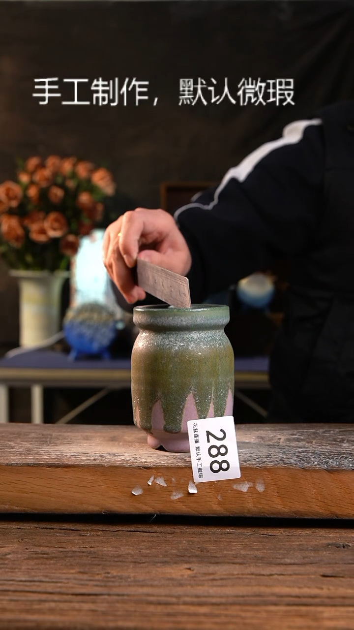 【闪购商品】陶瓷花盆