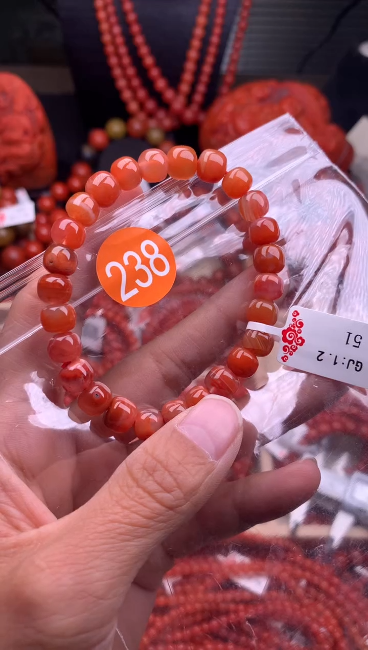 【闪购商品】南红玛瑙珠宝奇石未镶嵌238-8