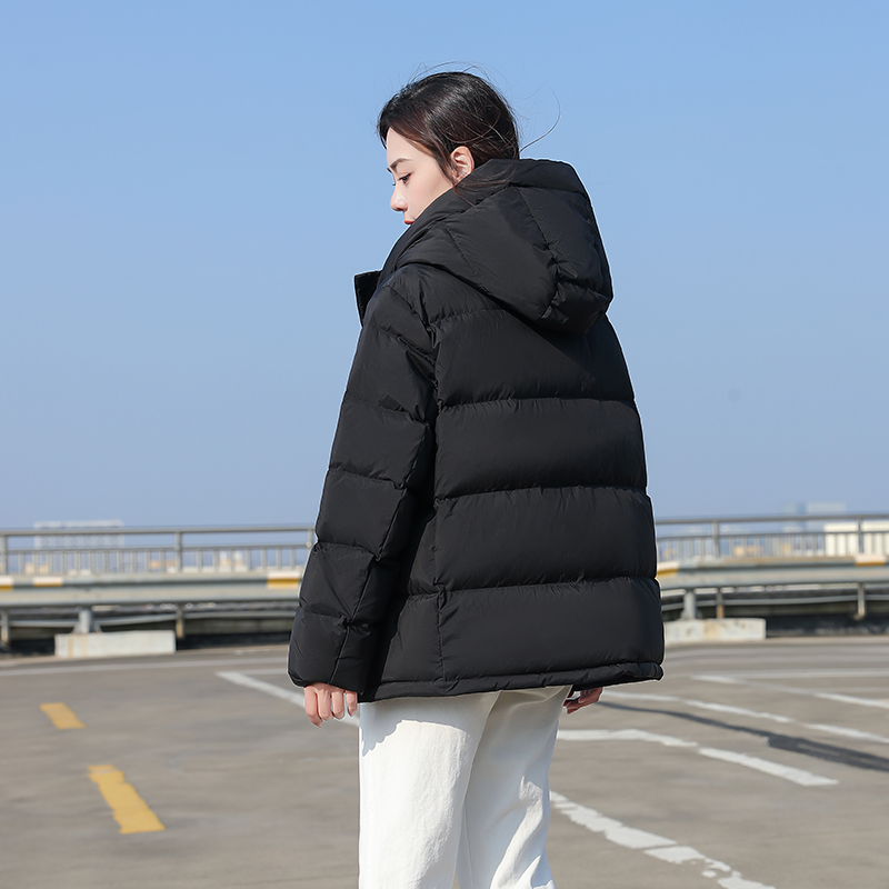 喜空/UCUB95%白鸭绒大码羽绒服女保暖短款700蓬三防加厚大码女装