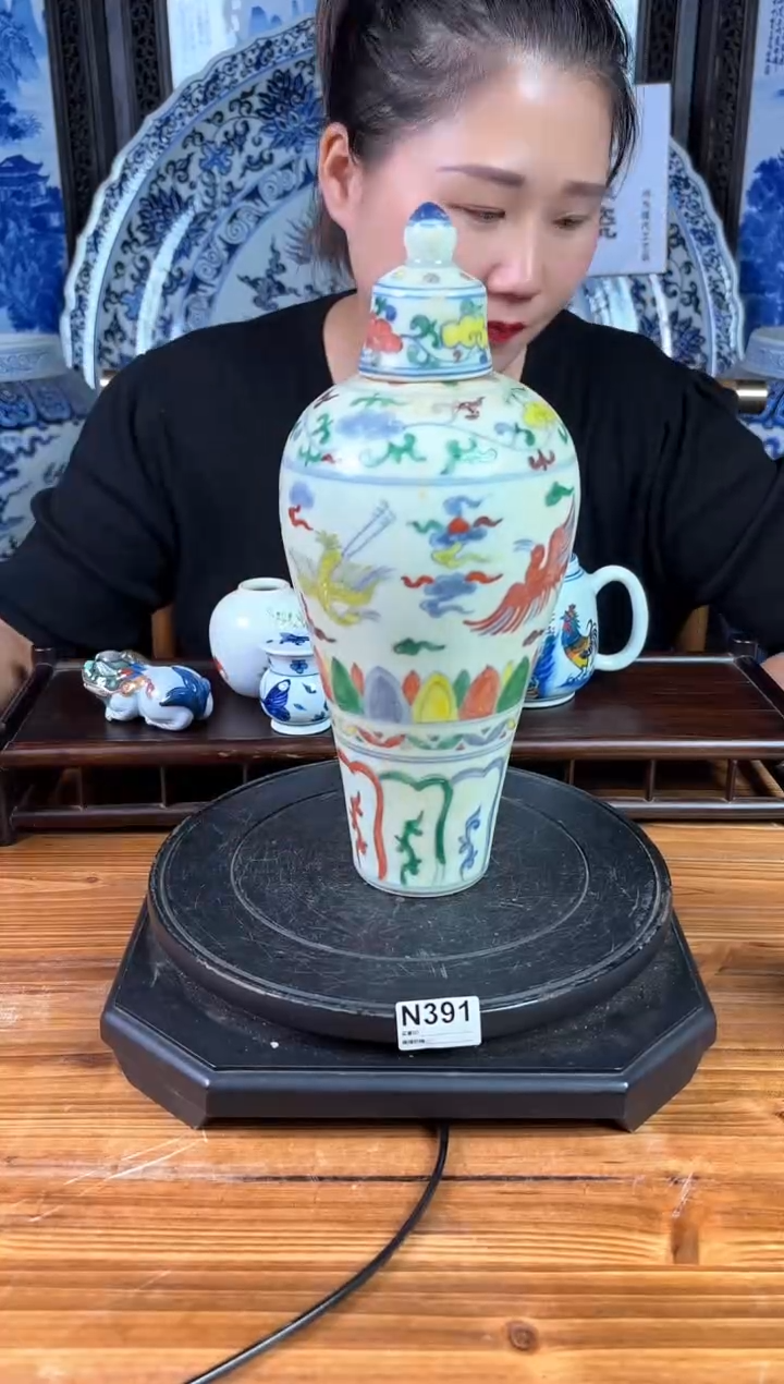 摆件景德镇陶瓷仿古摆件N391