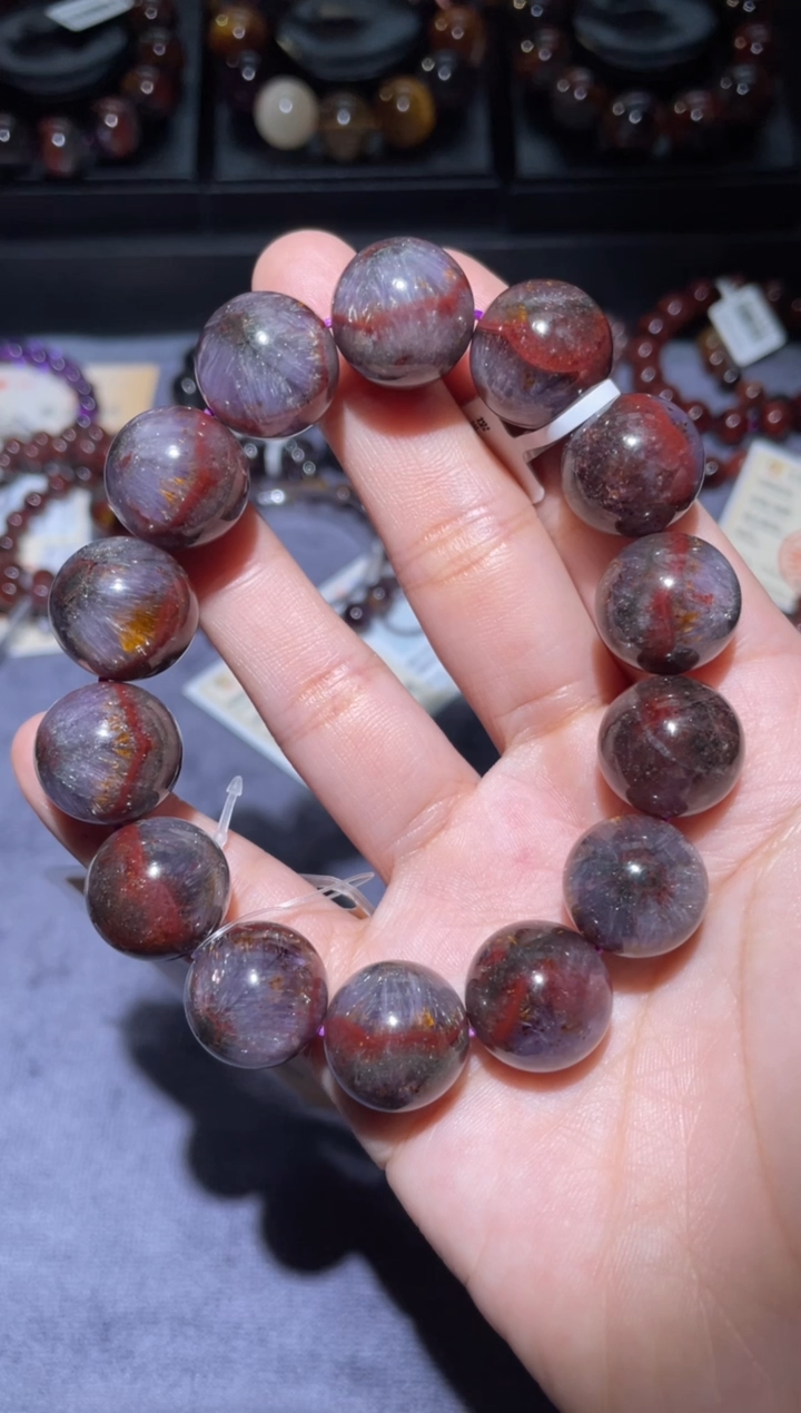 【闪购商品】水晶手链未镶嵌极光16mm尾款 总价26588