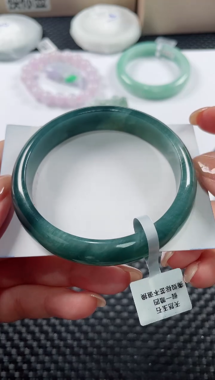 未镶嵌手镯翡翠基地发货H 4246 58+