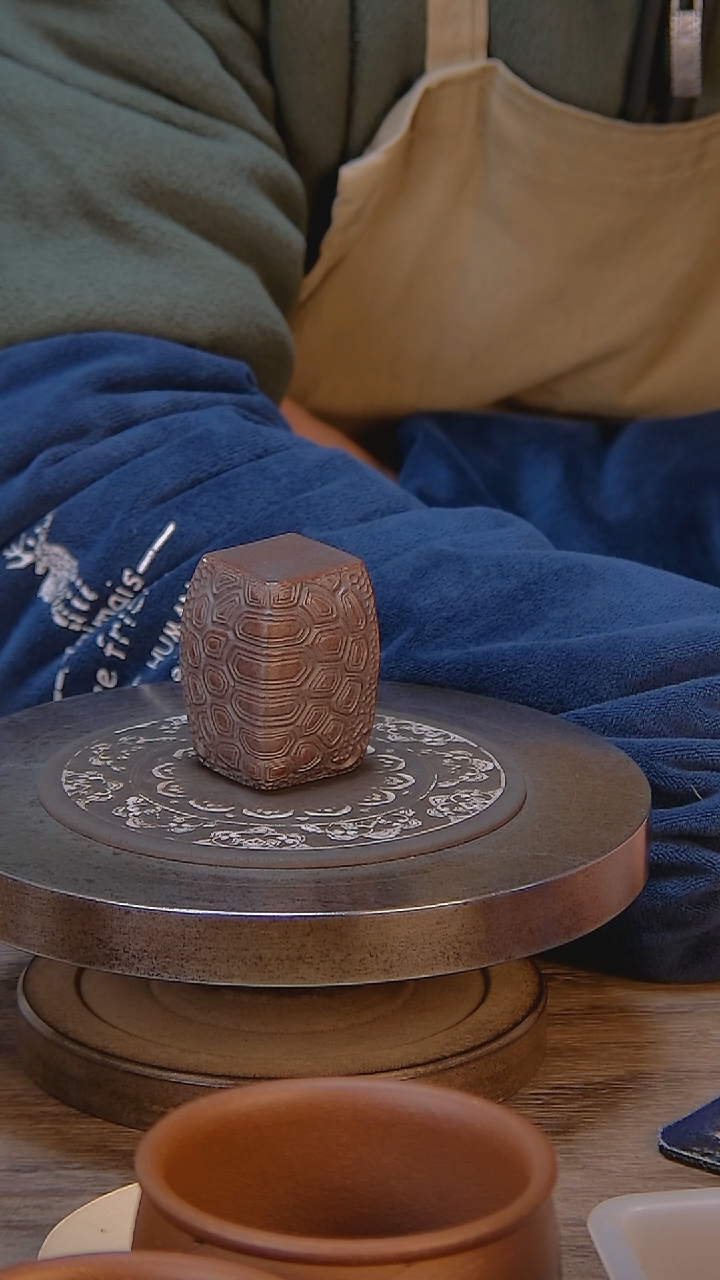 【闪购商品】紫砂茶宠富甲天下盖置