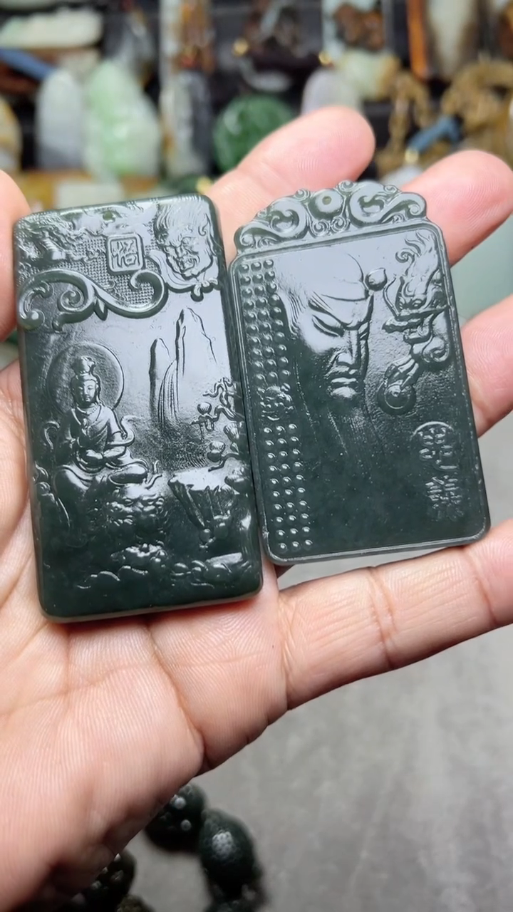【闪购商品】和田玉挂件未镶嵌2