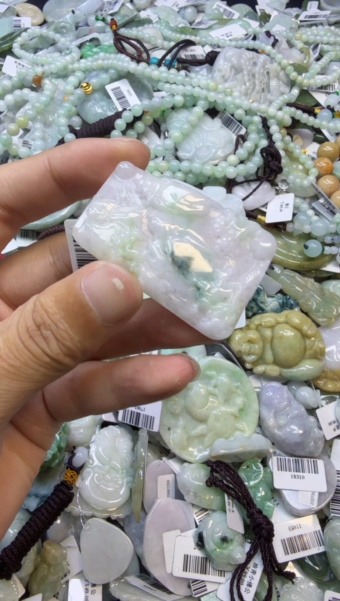 【闪购商品】翡翠颈饰未镶嵌00006077