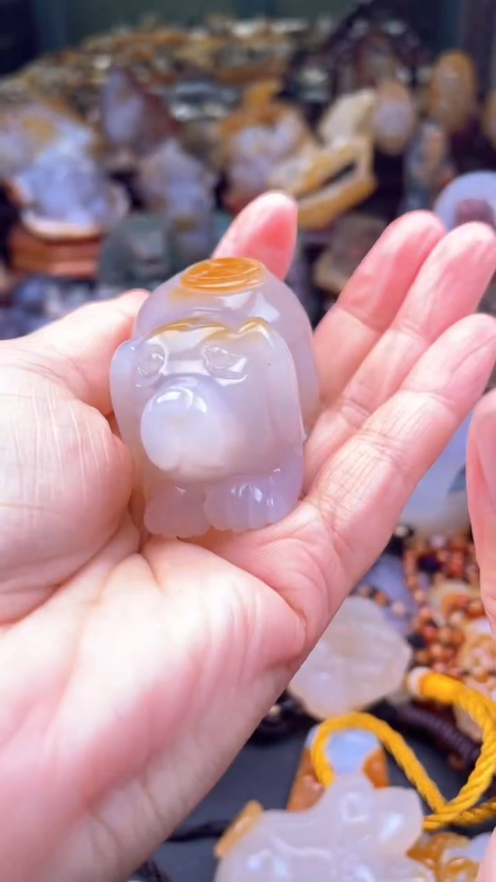 【闪购商品】玛瑙/玉髓颈饰未镶嵌AA