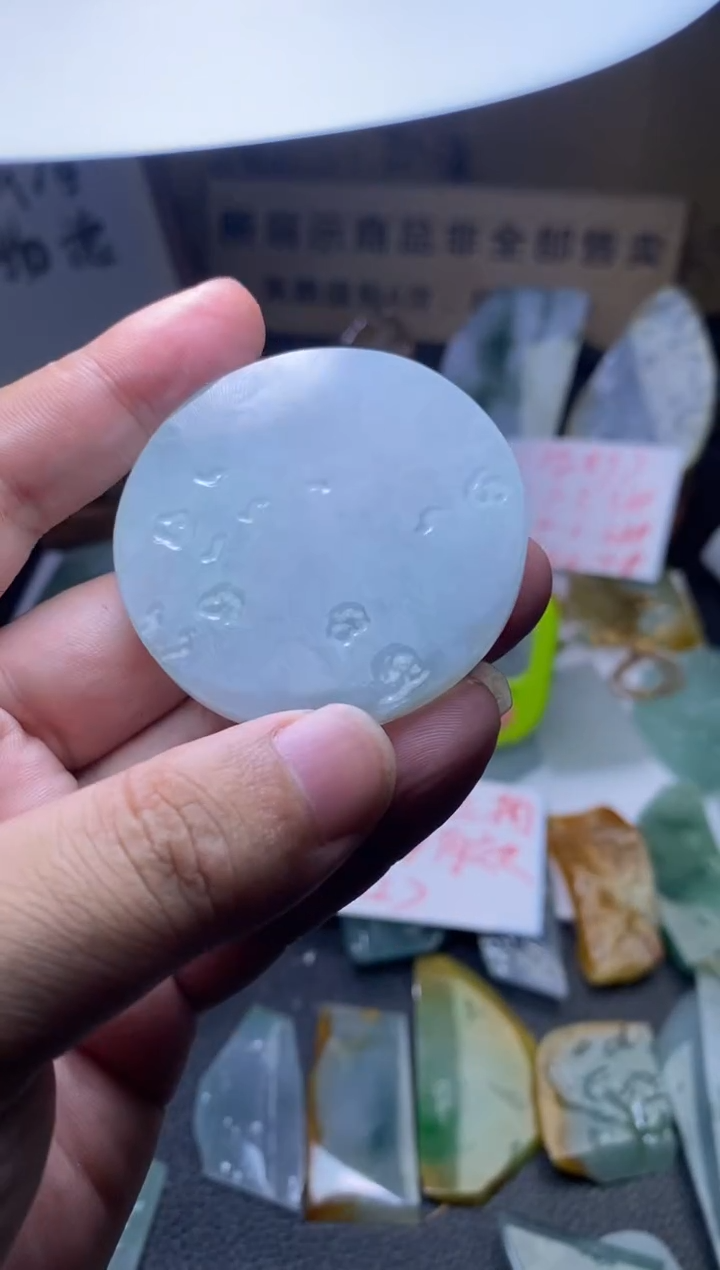 未镶嵌定制翡翠钕*紫天然缅甸翡翠A货