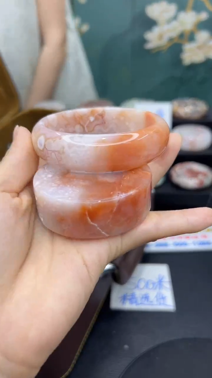 【闪购商品】石英质玉手镯未镶嵌A39(62圈赠送镯心)