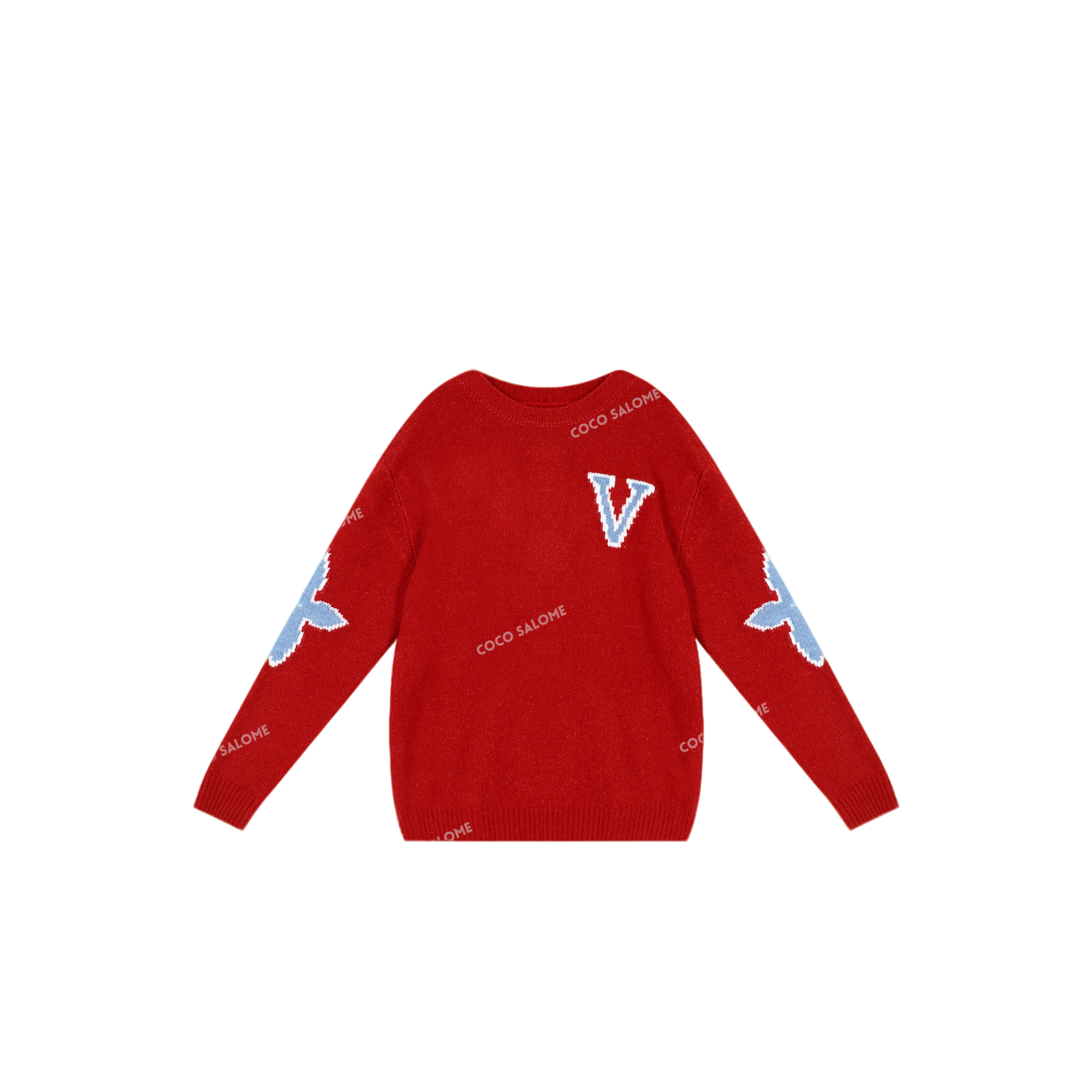 【大妮专属】（喜洋洋）2025潮流设计款针织加厚男女圆领长袖毛衣