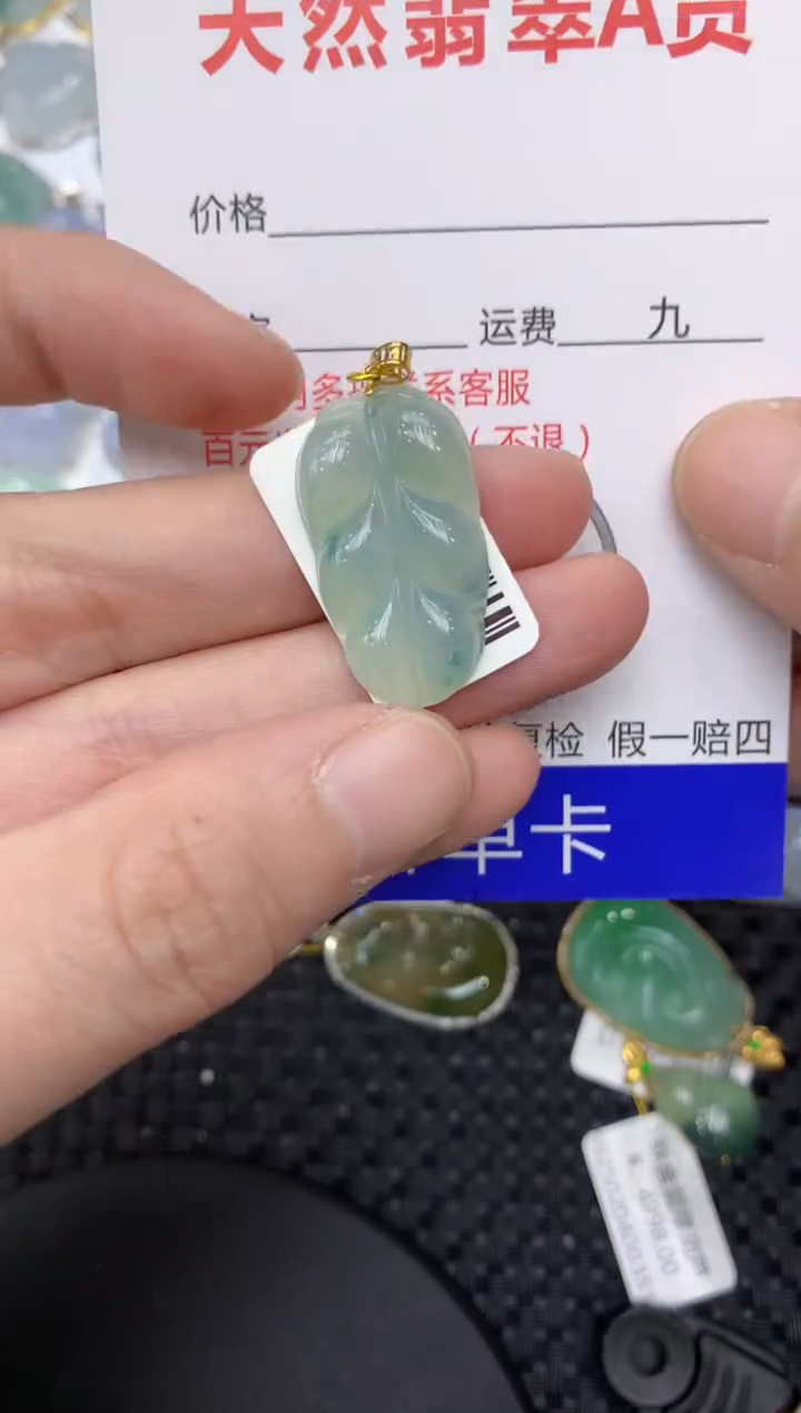 【闪购商品】翡翠颈饰18K金镶嵌111111111111