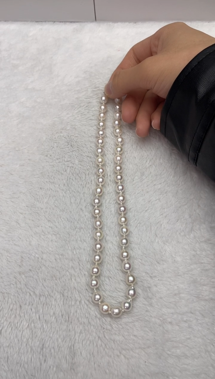 【闪购商品】海水珍珠颈饰未镶嵌AK8-8.5mm（多样性发一）