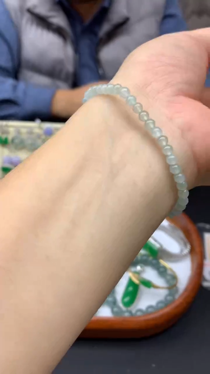 【闪购商品】翡翠手串未镶嵌14-天然翡翠