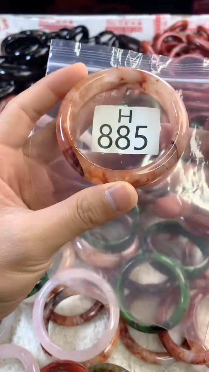 水晶手镯H未镶嵌水晶885-57