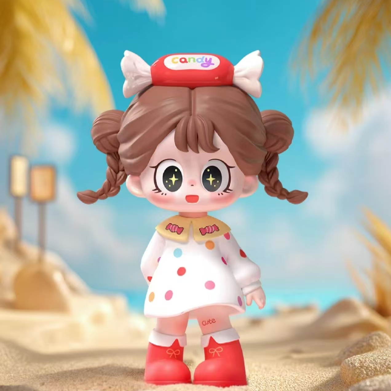 【密啦少女】果果系列mini盲盒潮玩桌面摆件