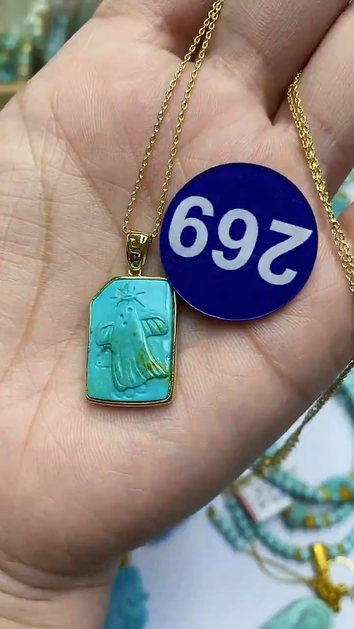 【闪购商品】绿松石项链合金269项链