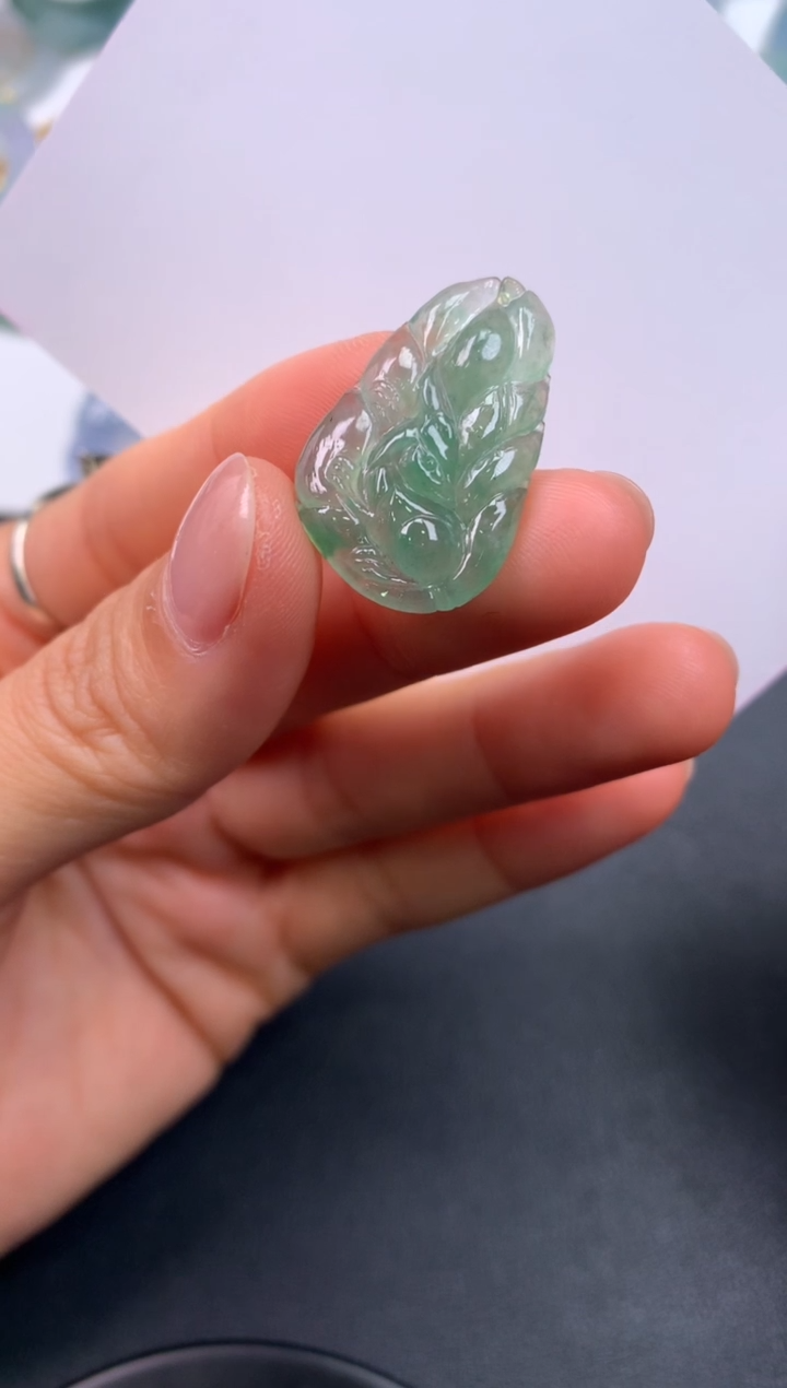 未镶嵌定制翡翠0131741170（25*16*4.2）