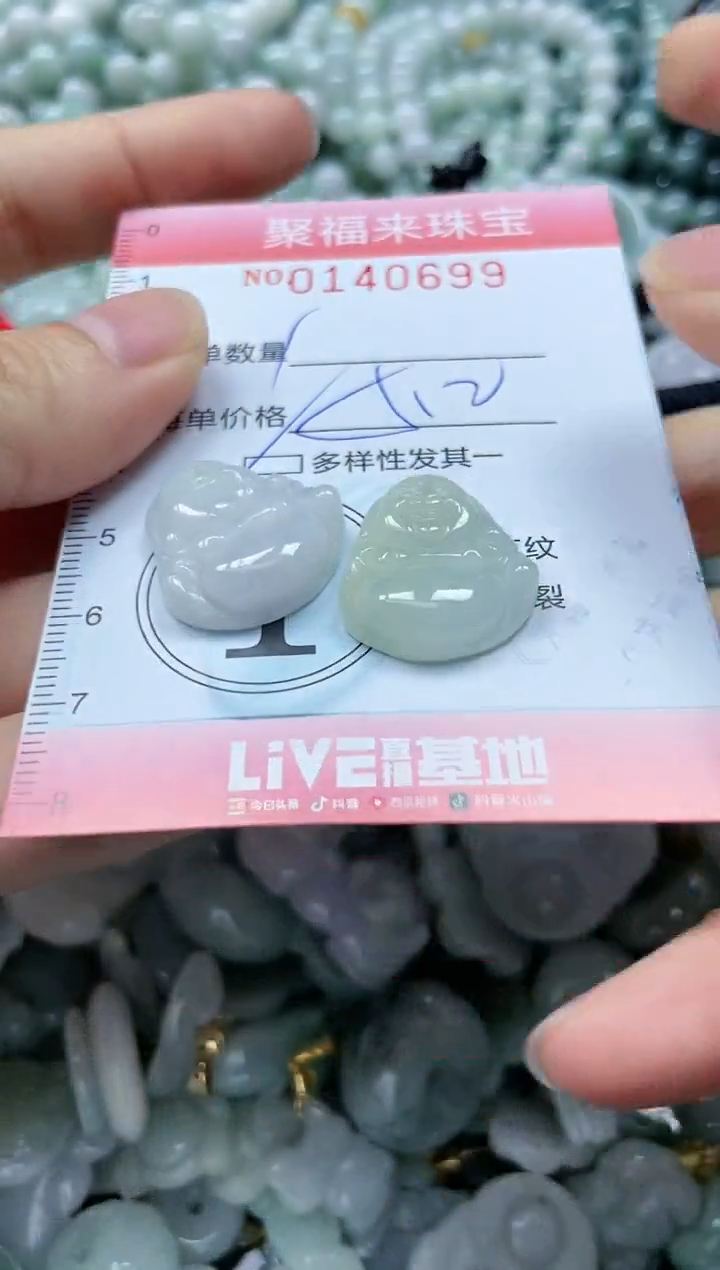 【闪购商品】翡翠颈饰未镶嵌闪购0140699多样性发其一