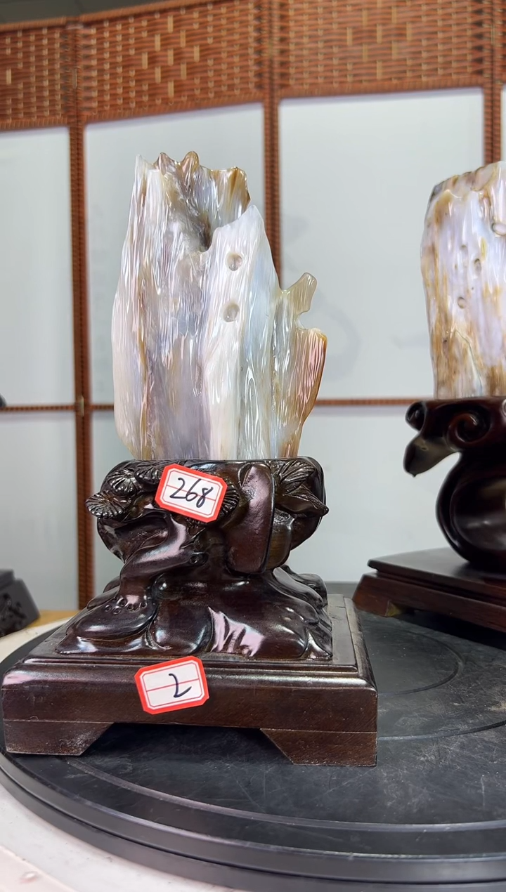 未镶嵌珠宝奇石硅化玉4