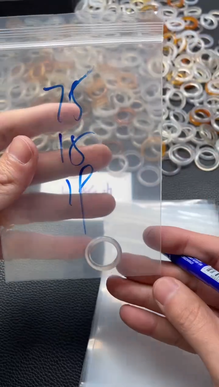 【闪购商品】玛瑙/玉髓戒指未镶嵌75