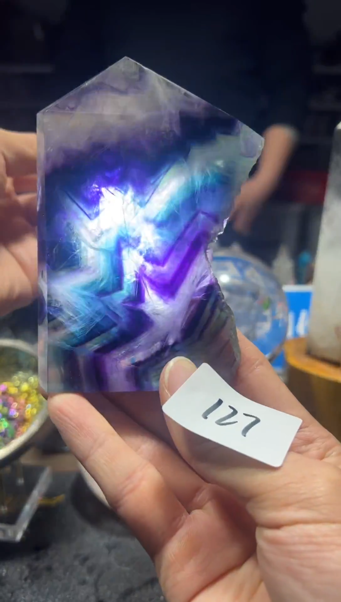 未镶嵌珠宝半成品水晶天然水晶默认微瑕127