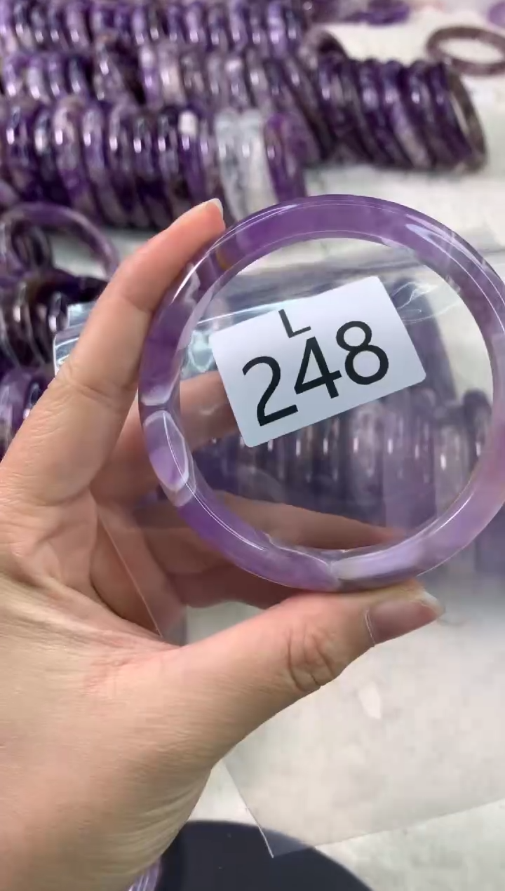 【闪购商品】水晶水晶手镯L未镶嵌248-61