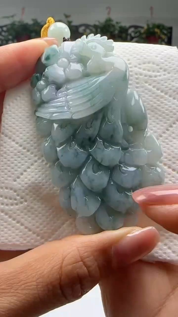 【闪购商品】翡翠颈饰未镶嵌天然翡翠A货吊坠