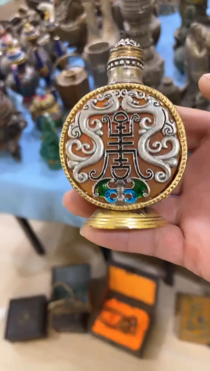 【闪购商品】摆件宫廷影视老旧工艺摆件