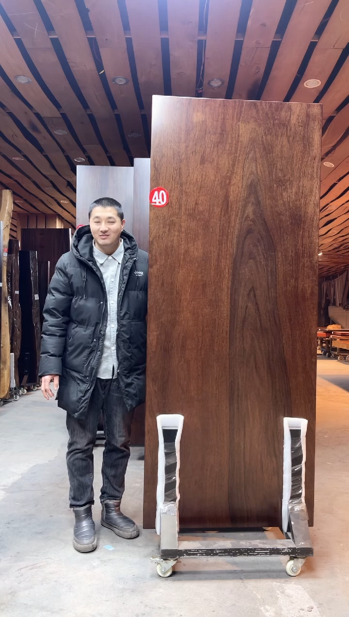 【闪购商品】木进口巴新黑胡桃210*85*8