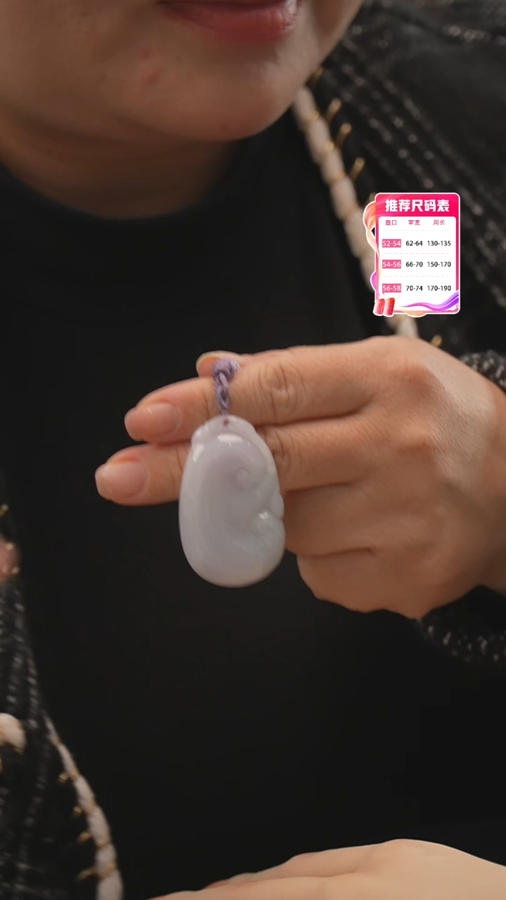 【闪购商品】翡翠颈饰未镶嵌如意