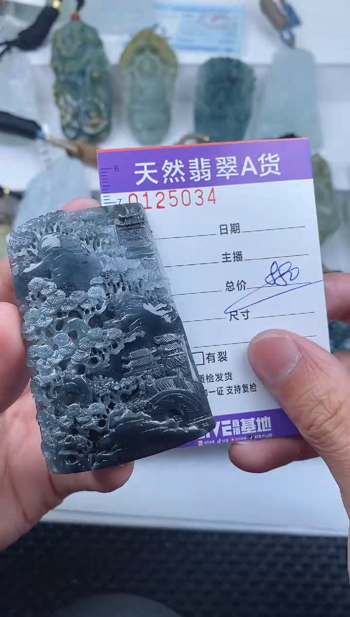 【闪购商品】翡翠颈饰未镶嵌       034