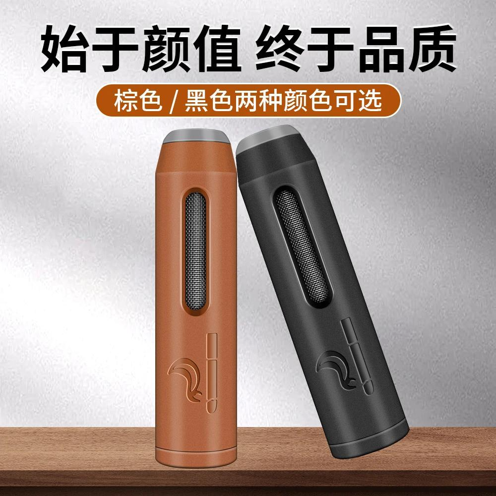 【厂家直发】便携式防飞灰不掉烟灰车载室内家用办公烟灰缸-U商品图