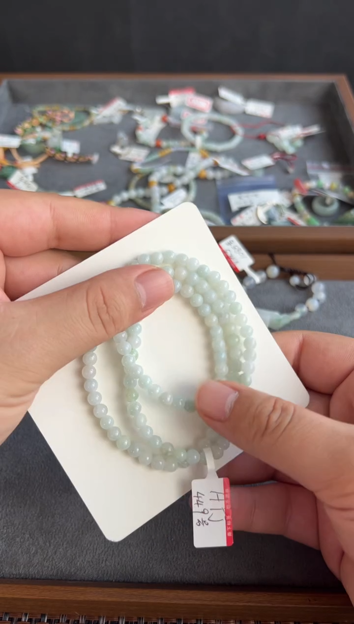 【闪购商品】翡翠未镶嵌项链449号