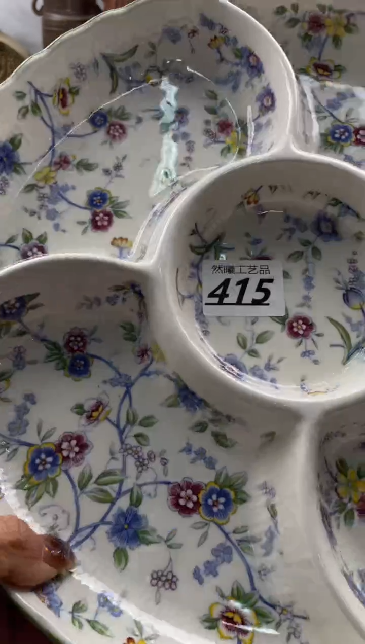 【闪购商品】瓷片415然曦海外工艺品18包邮