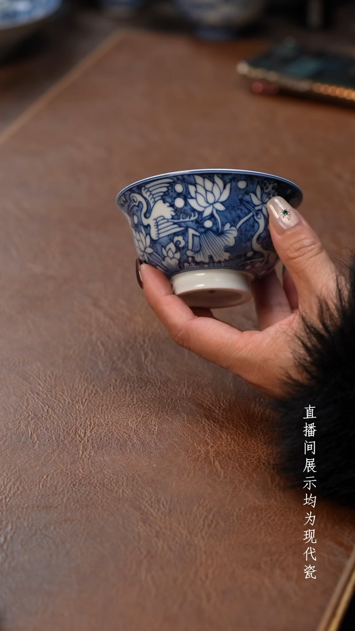 茶器茶器一鹭压手杯