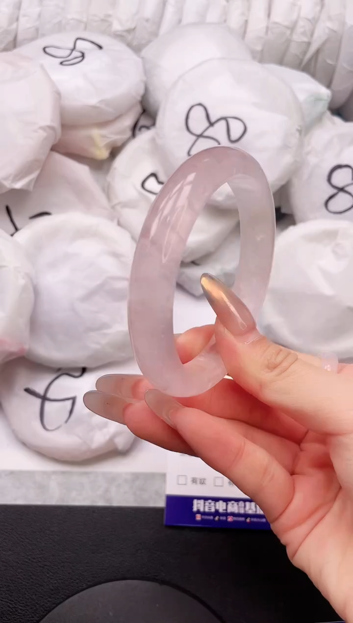 【闪购商品】石英质玉手镯未镶嵌2K03-60